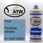 Preview: Ford, Parisblau Metallic, 2 / XSC1900C: 400ml Sprühdose, von ATW Autoteile West.